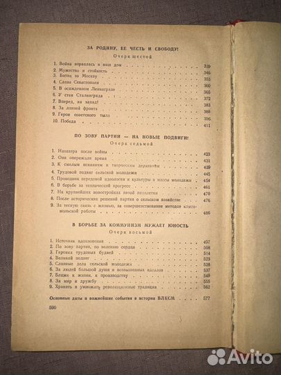 Ленинский комсомол. Очерки по истории ВЛКСМ