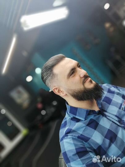 Барбер мужской, мужская стрижка, Барбершоп