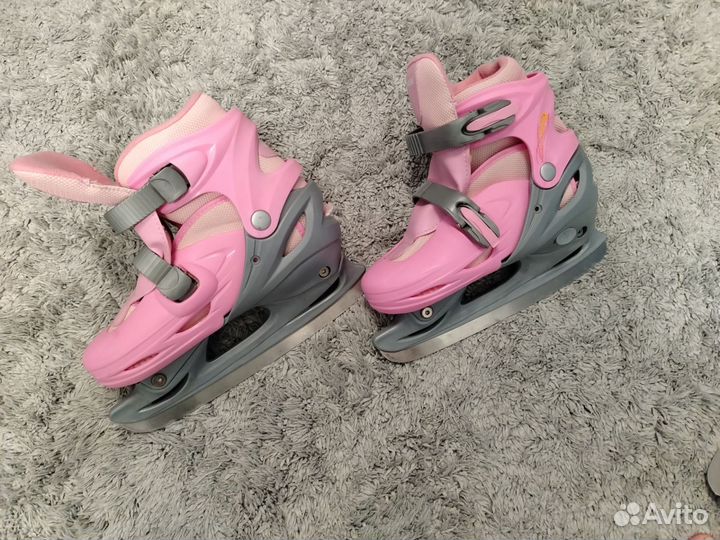 Коньки раздвижные 39-42