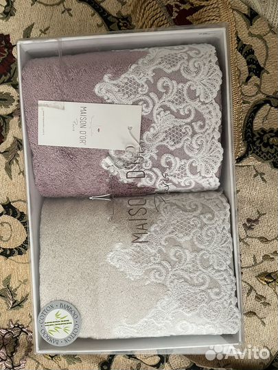 Полотенца махровые maison d'or