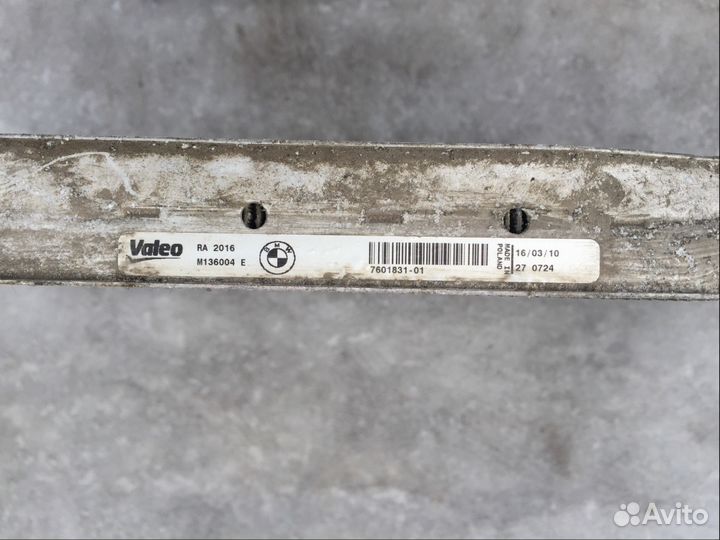 Радиатор охлаждения BMW f07 f10 f11 f06 f12 f13