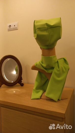 Комплект шапка и шарф женский