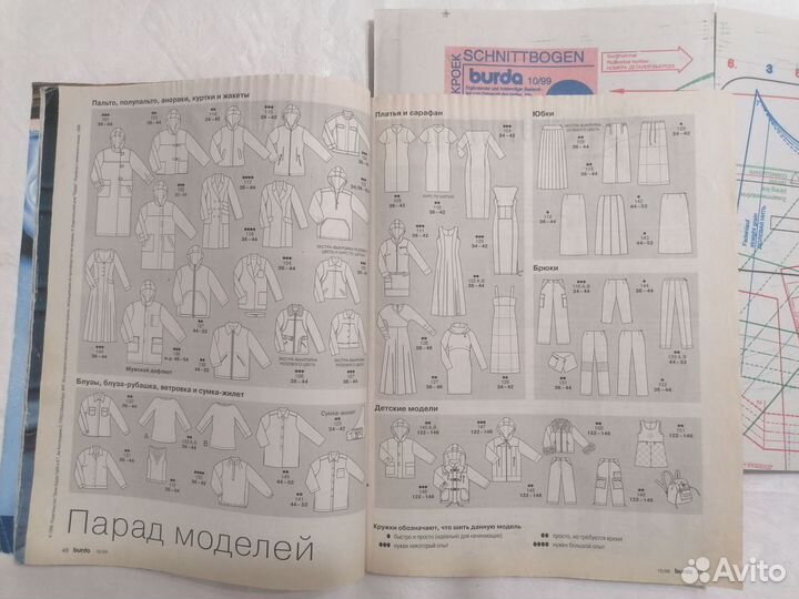 Журналы бурда моден комплект