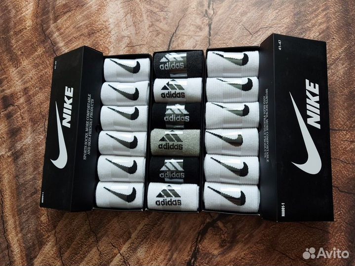 Носки Nike Jordan Adidas Reebok