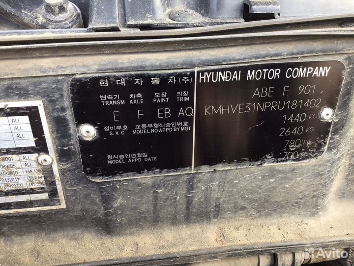 Двигатель на Hyundai HS-Coupe GT (G4EKP074636)