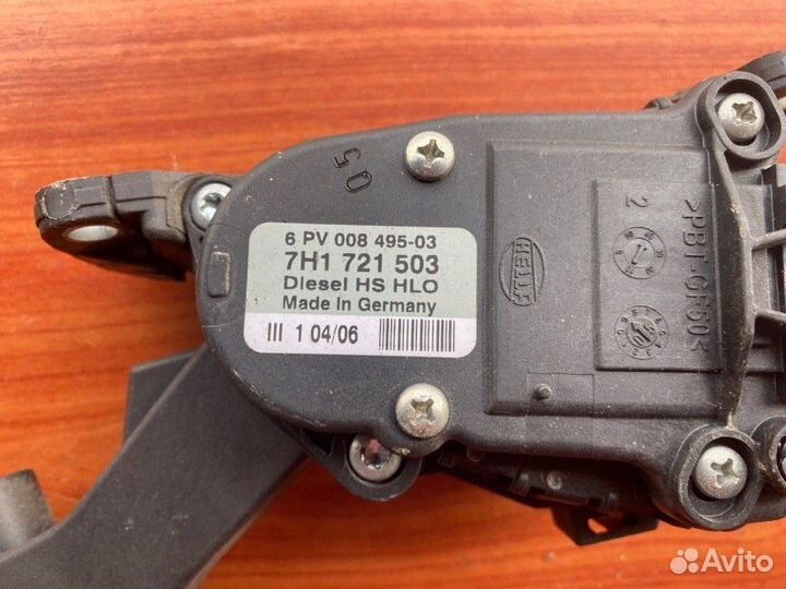 Педаль газа Vw Transporter T5 AXD 2005