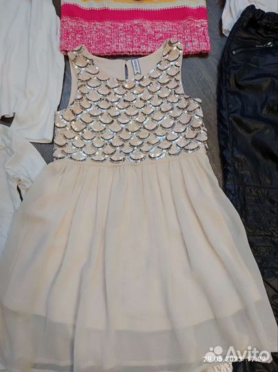 Пакет детской одежды для девочки 128-134