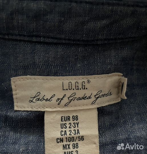 Рубашка в клетку детская