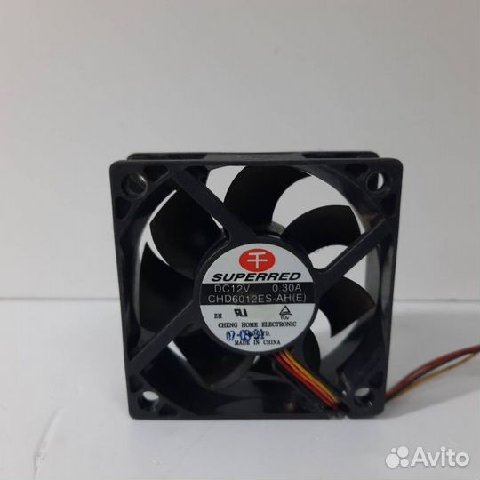 Вентилятор 60x60x20 DC 12V 0.3A Superred CHD6012E