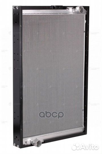 Радиатор охлаждения алюминиевый несборный (мета