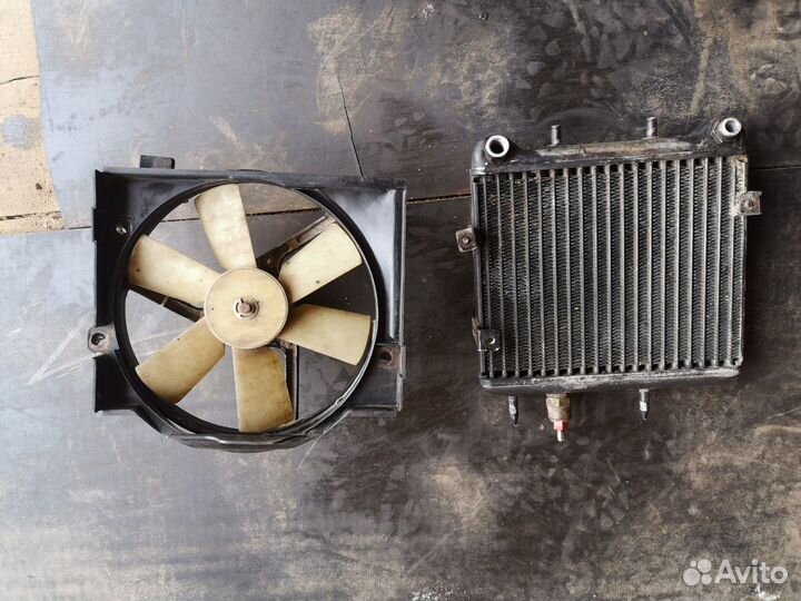 Мерседес w140 вентилятор радиатор АКПП