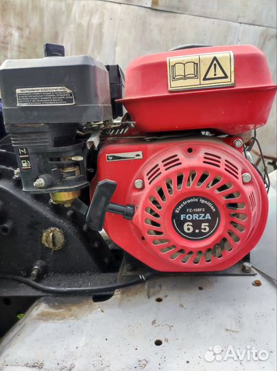 Мотоблок с телегой