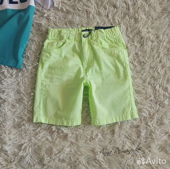 Зара Zara Reserved H&M Шорты Футболка Сандалии