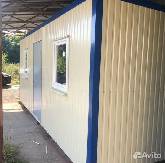 Модульный дом бытовка