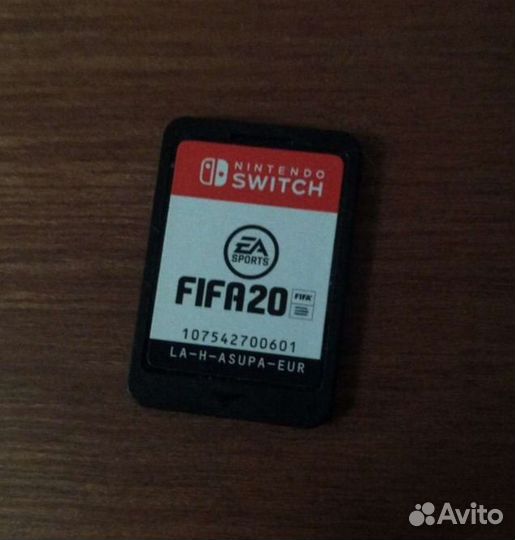 Игра Fifa 20 (Nintendo Switch)
