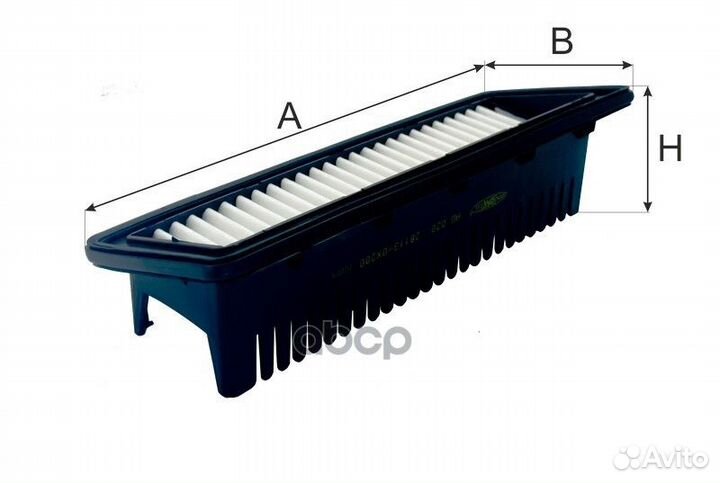 Фильтр воздушный hyundai i10 1.2 08- AG 020