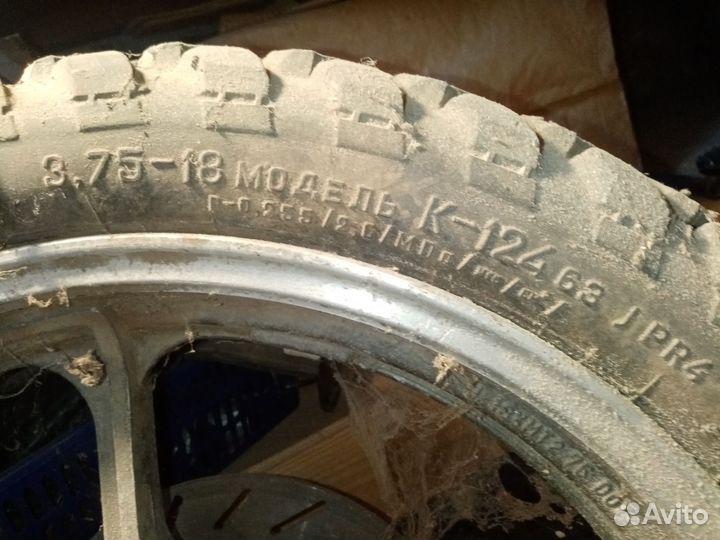 Заднее колесо Yamaha SRX