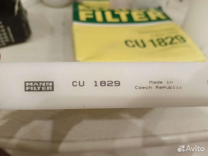 Фильтр салонный mann cu1829