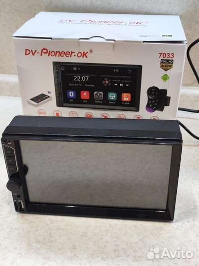 Магнитола 2 din pioneer 7133/7033