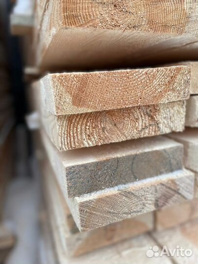 Доска обрезная 25*150*6000мм Сосна 1 сорт