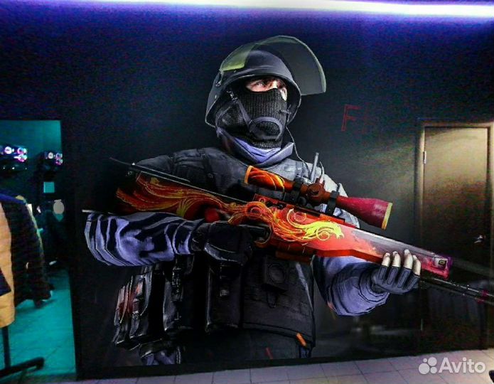 Граффити, Роспись стен, Художник