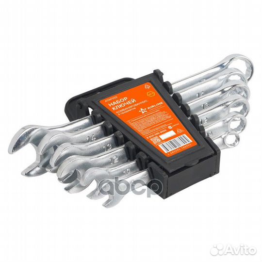 Набор ключей комбинированных 6 предметов (8,10