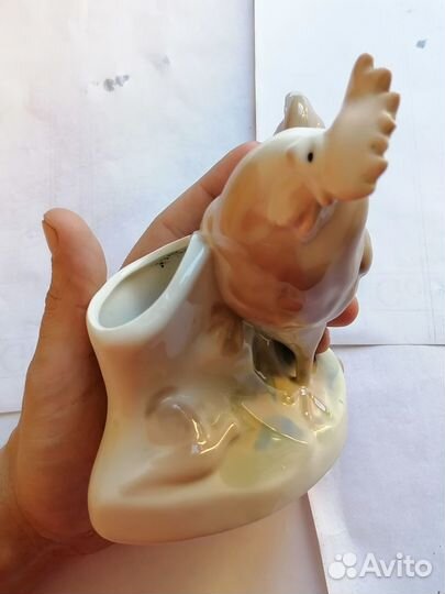 Салфетница Карандашница Петух СССР Городница