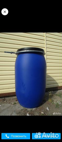 Бочка пластиковая от 175л до 240л