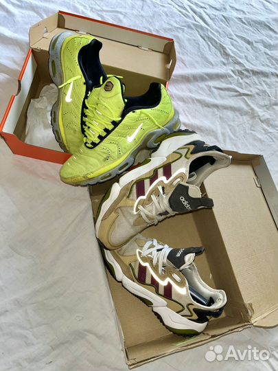 Nike air max tn и Adidas Nitrocharge