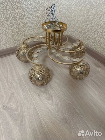 Люстра потолочная подвесная бу