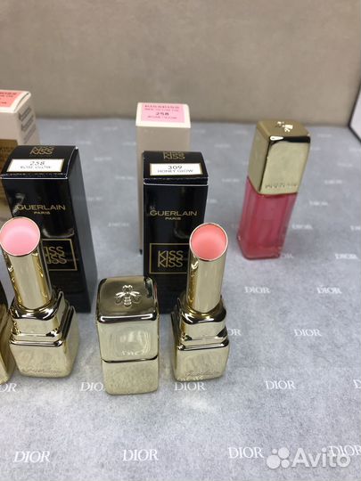 Guerlain lip balm - медовый бальзам для губ