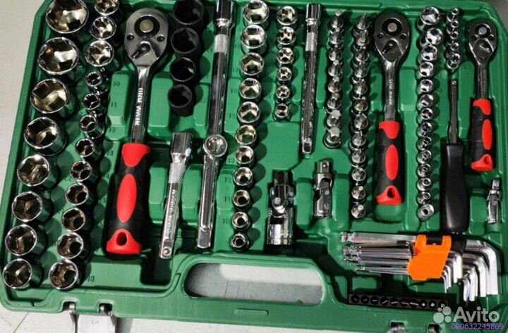 Набор инструментов 150 предметов в кейсе (Арт.93980)