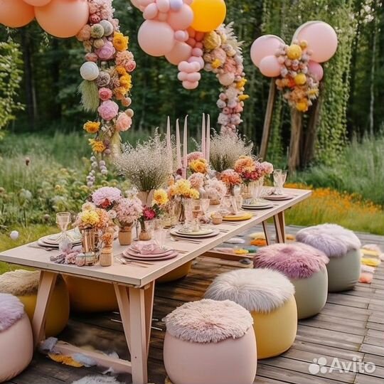 Оформление детских праздников, гендер пати