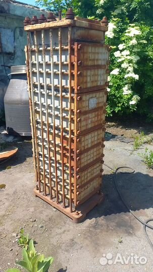 Теплообменник графитовый тгб В1 1В 1 10,8