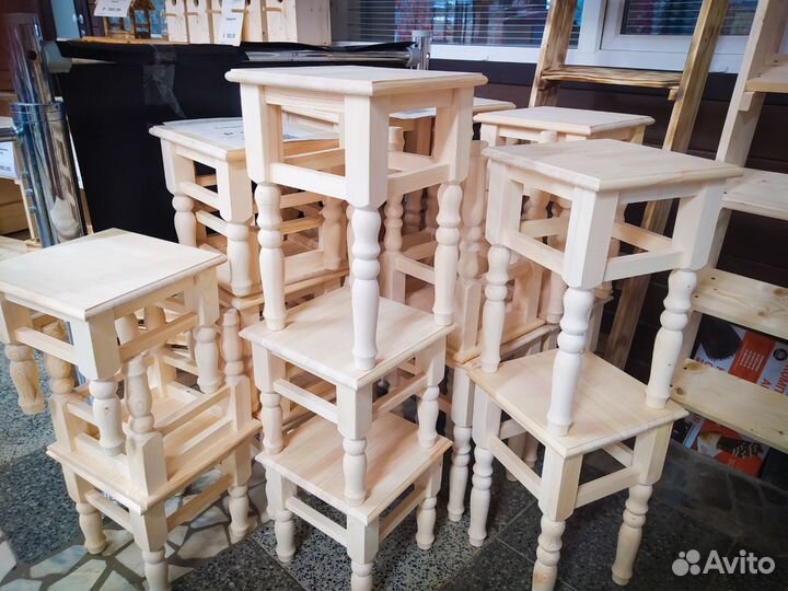 Табуретки для кухни деревянные