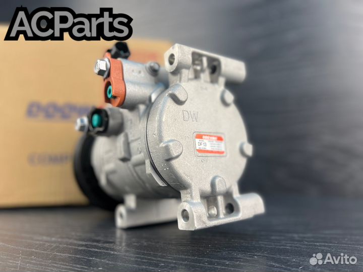 Компрессор кондиционера Hyundai Solaris II