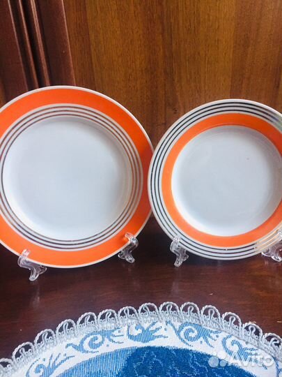 Тарелки для сервировки фарфор СССР