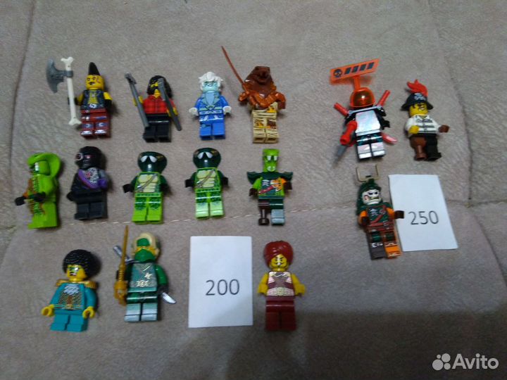 Lego ninjago минифигурки