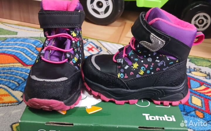 Ботинки зимние для девочки 23