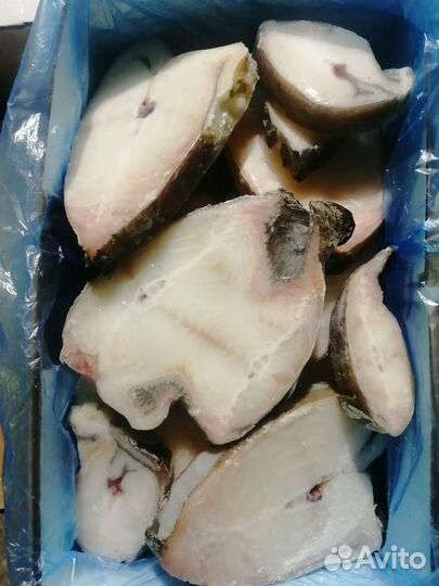 Стейки рыбы свежемороженые