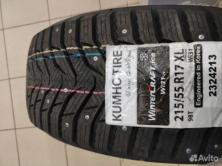 Kumho WinterCraft Ice WI31 215/55 R17 98T