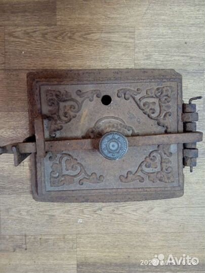 Заслонка печная