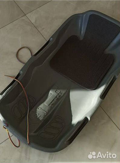 Санки ледянка с мягкой сидушкой новые