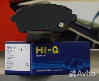 Колодки тормозные дисковые перед SP2113 Sangsin