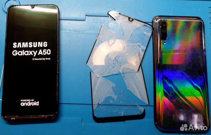Samsung Galaxy A50 SM-A505F Замена стекла