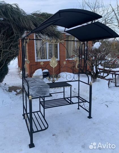 Мангал в стиле лофт от производителя