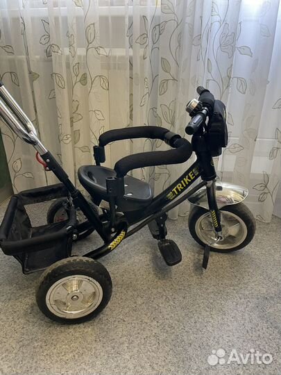 Велосипед детский с ручкой