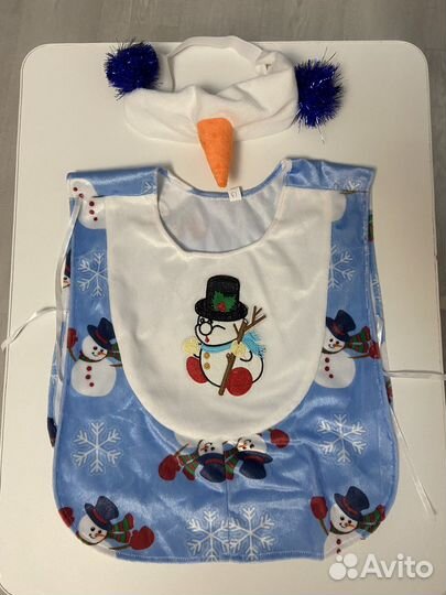 Костюм снеговика 3-5лет