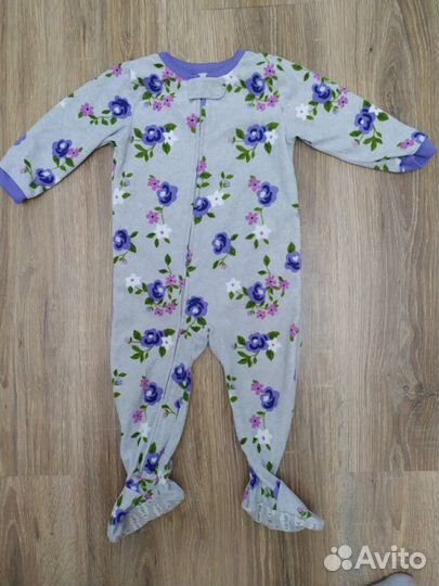 Флисовый комбинезон carters