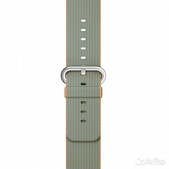 Ремешок нейлон 38/40/41 Apple Watch орех/голубой